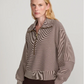 Varley “Milano” Half Zip Sweat 2.0- Coffee Bean/Birch