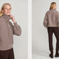 Varley “Milano” Half Zip Sweat 2.0- Coffee Bean/Birch