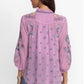 Johnny Was Medina Blouse-Lavender Herb