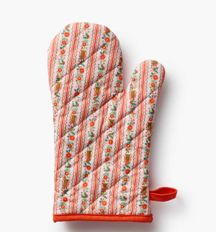 Rifle Paper Co. “Holly Jolly” Oven Mitt