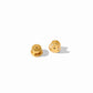 Julie Vos Gold "Laguna" Hoop-Small