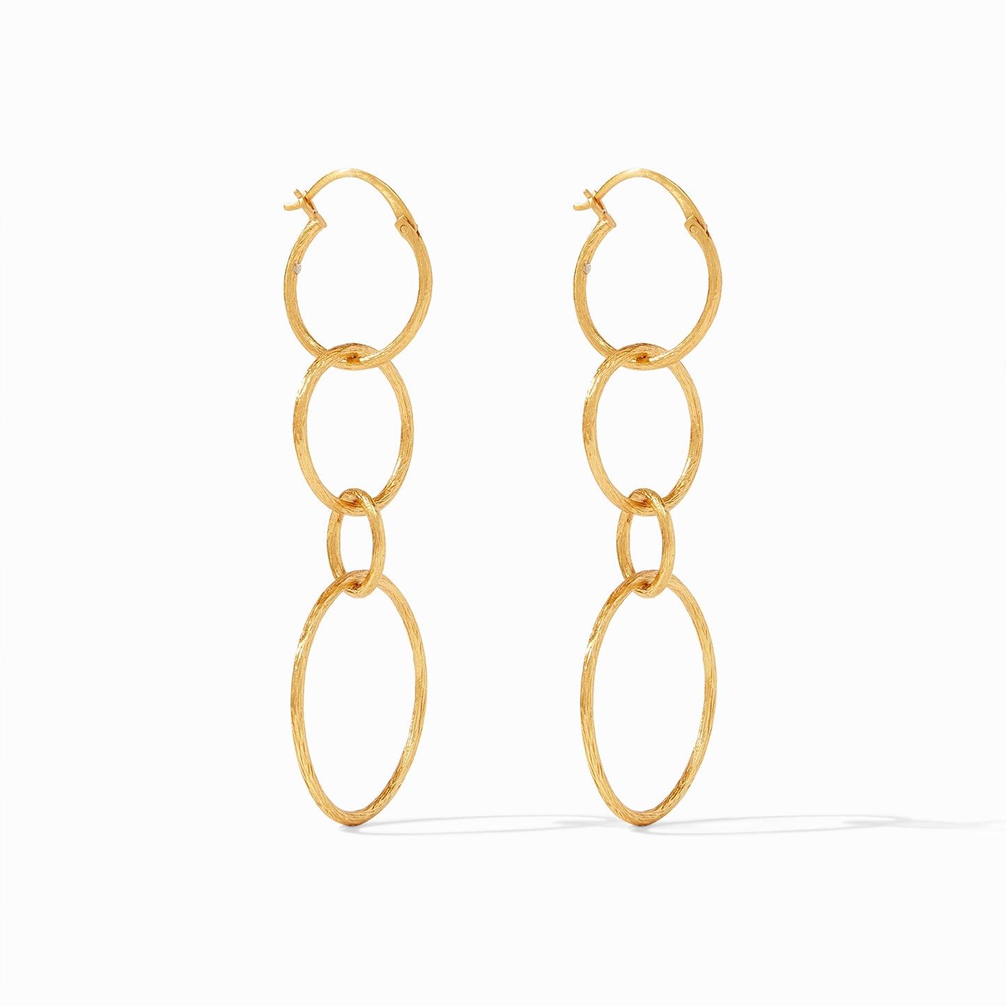 Julie Vos "Simone" 3-in-1 Earring Gold