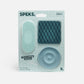Speks Slabs Silicone Sensory Stickers Pack of 3 - Green