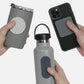 Speks Slabs Silicone Sensory Stickers Pack of 3 - Grey