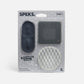 Speks Slabs Silicone Sensory Stickers Pack of 3 - Grey