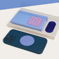Speks Slabs Silicone Sensory Stickers Pack of 3 - Blue