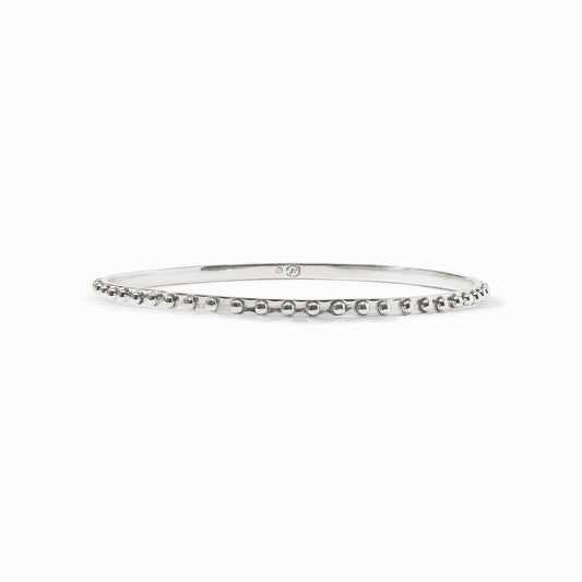 Julie Vos “Soho” Bangle - Silver- Medium