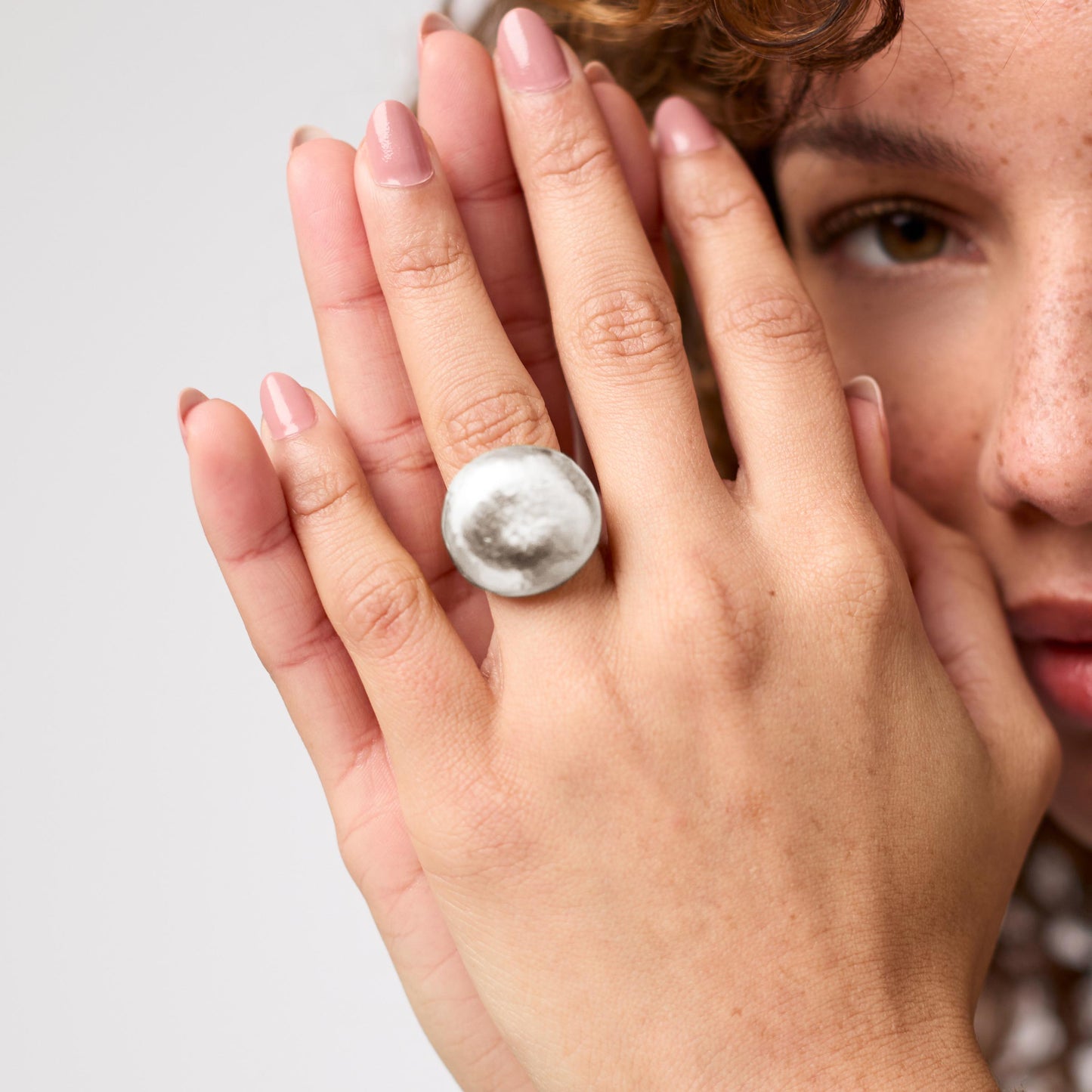Julie Vos “Solara” Ring - Silver- Size 8