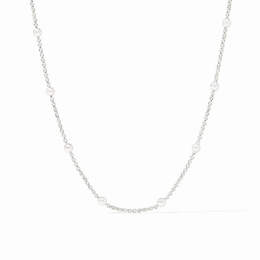 Julie Vos "Solara Delicate 18.5”Necklace"- SIlver