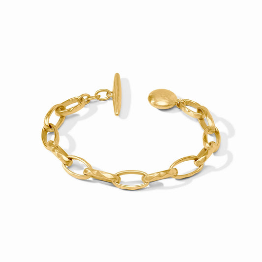 Julie Vos "Solara Link Bracelet"- Gold