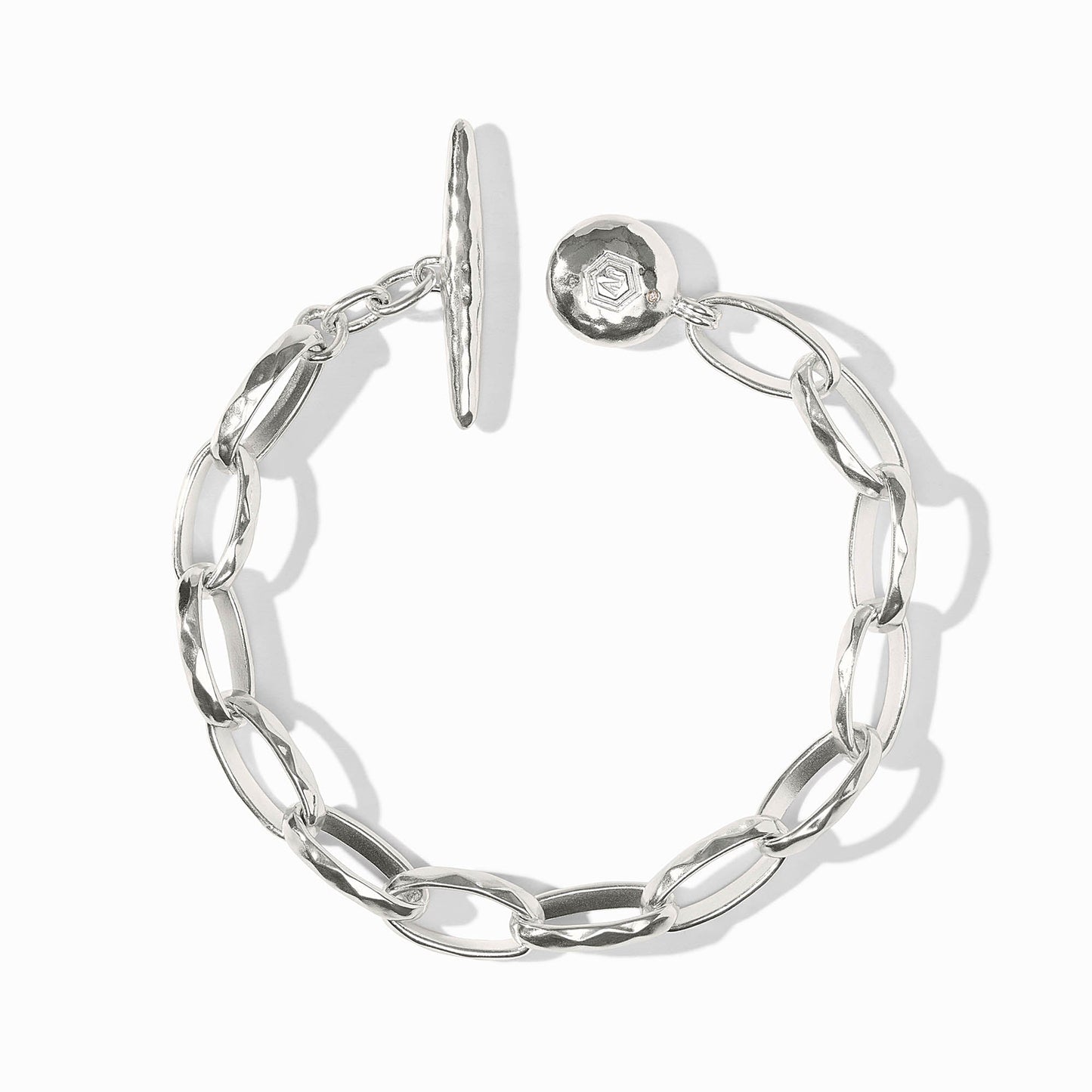 Julie Vos "Solara” Link Bracelet- Silver