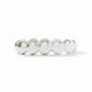 Julie Vos "Solara” Nova Hinge Bangle- Silver