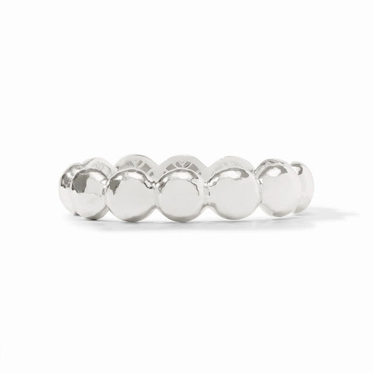Julie Vos "Solara Nova Hinge Bangle"- Silver