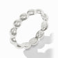Julie Vos "Solara” Nova Hinge Bangle- Silver