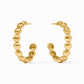 Julie Vos "Solara” Nova Hoop-Gold Large