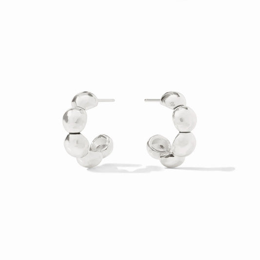 Julie Vos "Solara Nova Hoop"- Silver Small