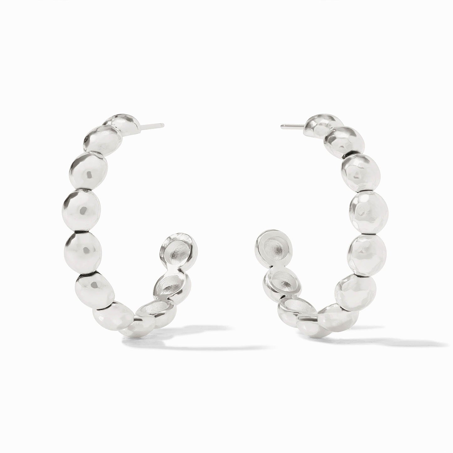 Julie Vos Silver "Solara Nova" Hoop- Large