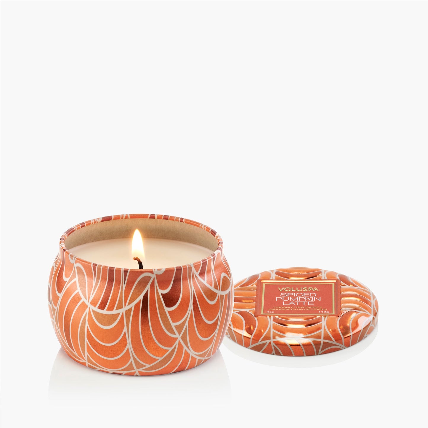Voluspa Mini Tin Candle- Spiced Pumpkin Latte
