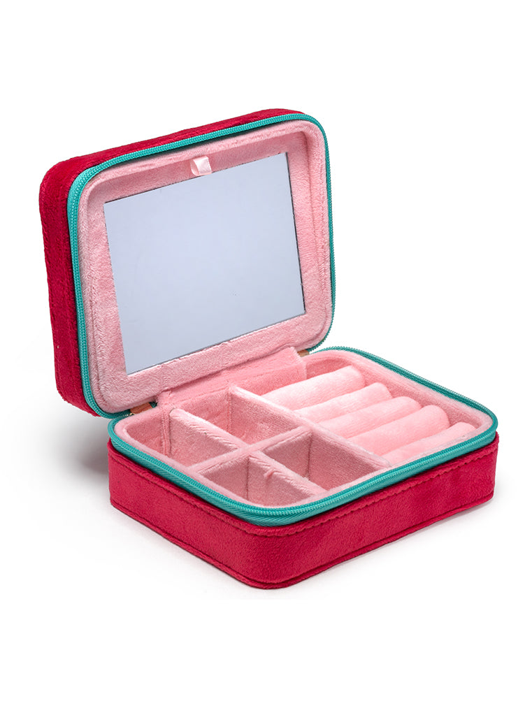 Living Royal Jewelry Zip Case-Strawberry