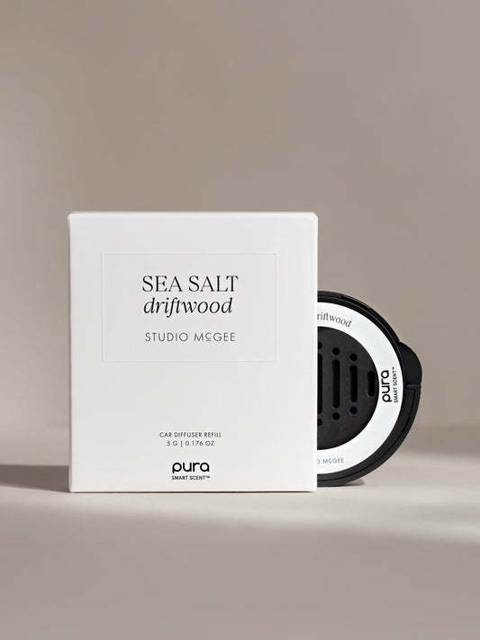 Pura Car Refill-"Studio McGee" -Sea Salt Driftwood