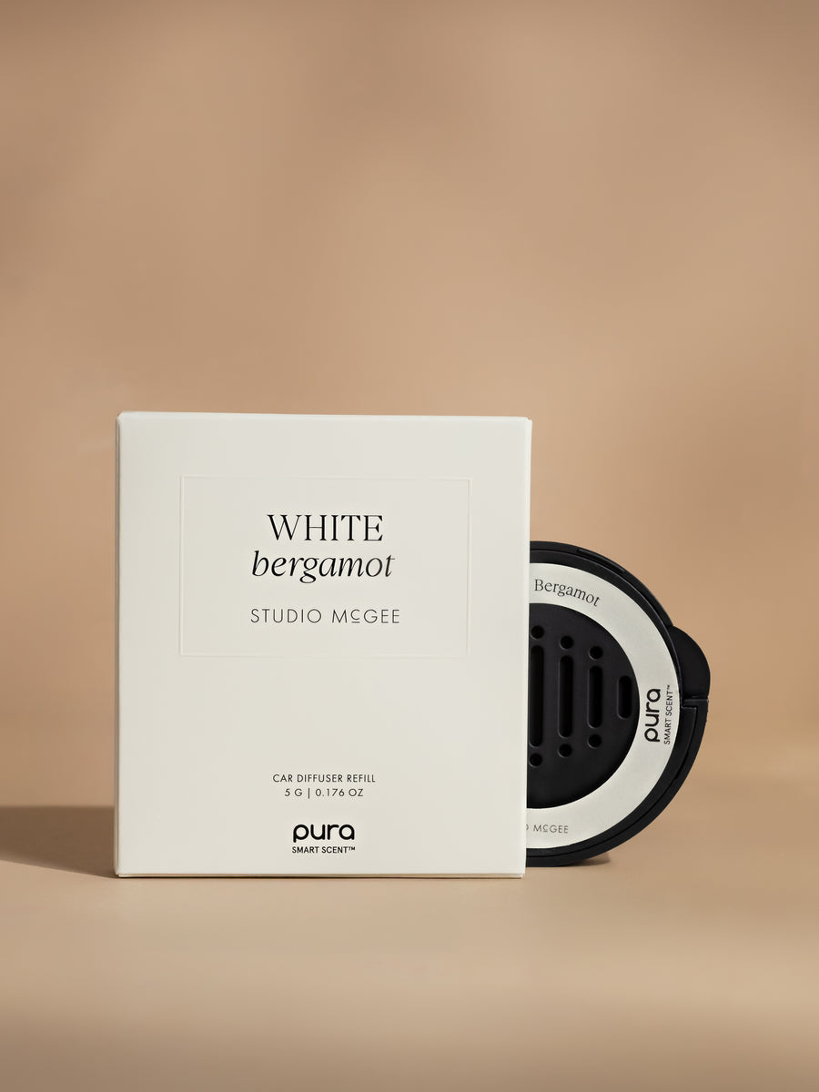 Pura Car Refill-"Studio McGee" -White Bergamot