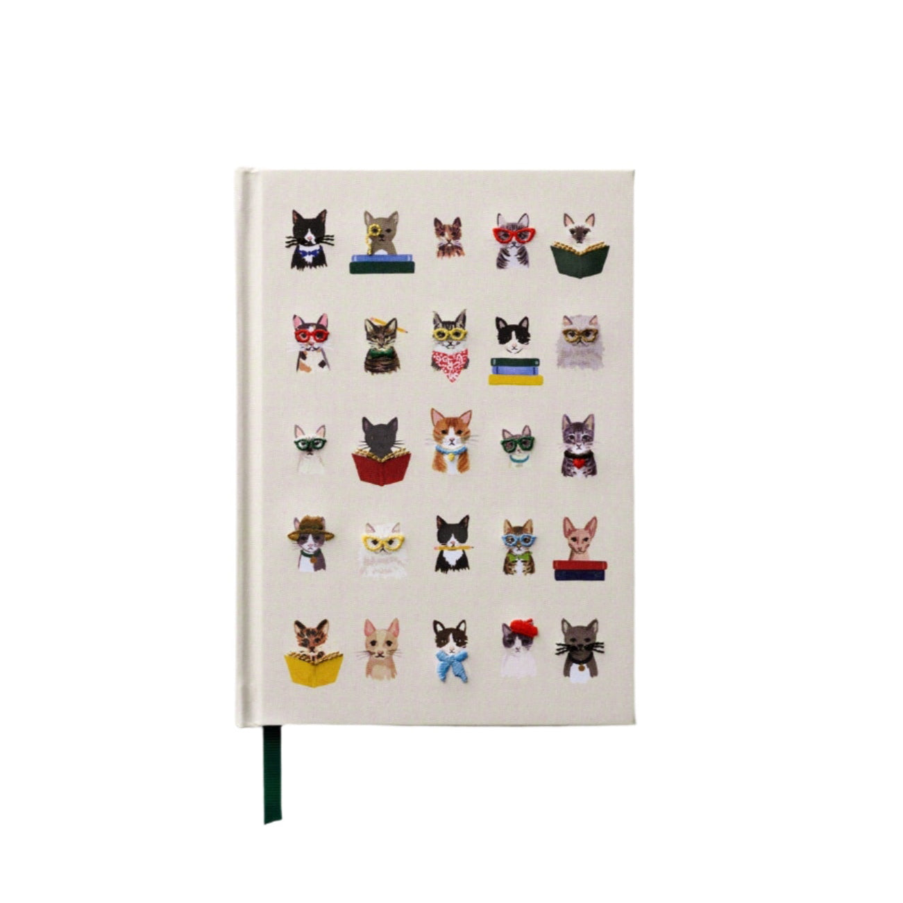 Rifle Paper Co. "Studious Cats" Embroidered Journal