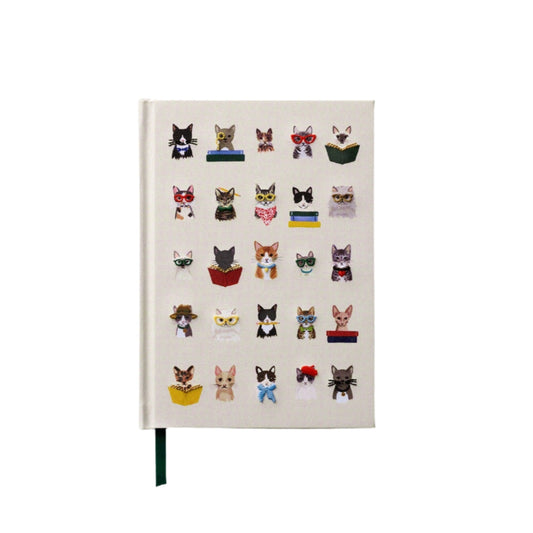 Rifle Paper Co. "Studious Cats" Embroidered Journal