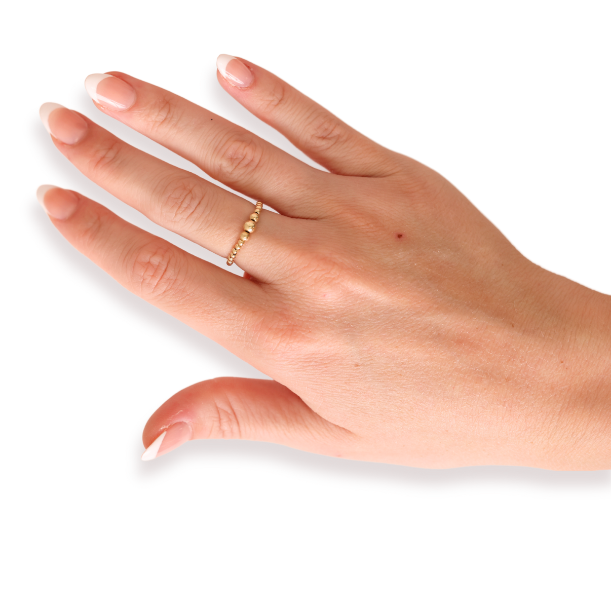 Beaded Blondes "Sutton" Ring-Gold