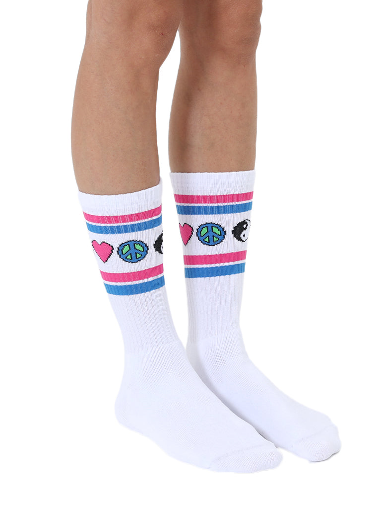 Living Royal Classic Crew Sock-Symbols