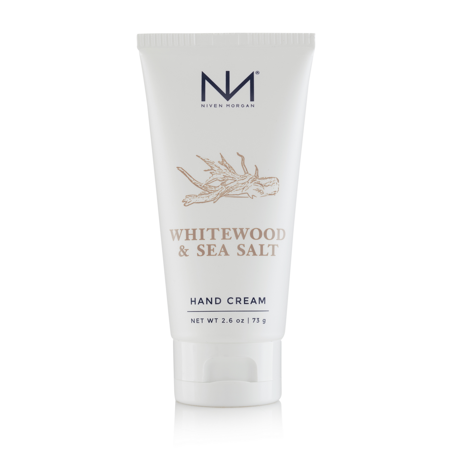 Niven Morgan "Whitewood & Sea Salt" Travel Hand Cream - 2.6oz