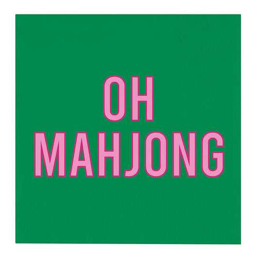 Slant "Oh Mahjong" Napkin (Pack of 20)