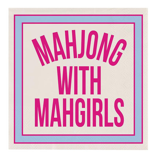 Slant "Mahjong with Mahgirls" Napkin (Pack of 20)