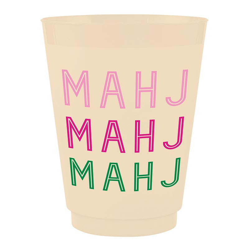Slant Collection Frost Cups - Mahj Mahj Mahj 8ct