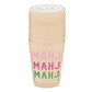 Slant Collection Frost Cups - Mahj Mahj Mahj 8ct
