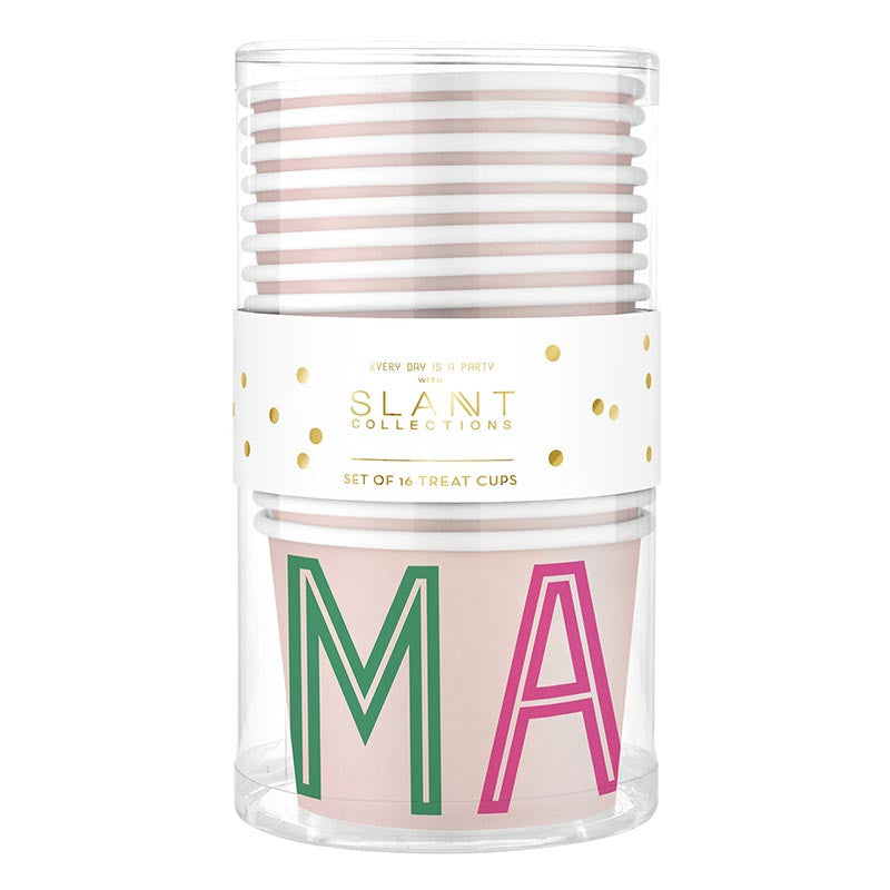 Slant "Mahj" Treat Cups