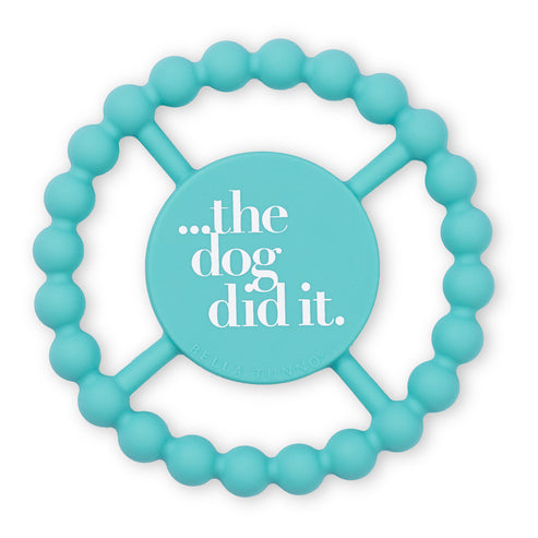Bella Tunno "the dog did it" Happy Teether