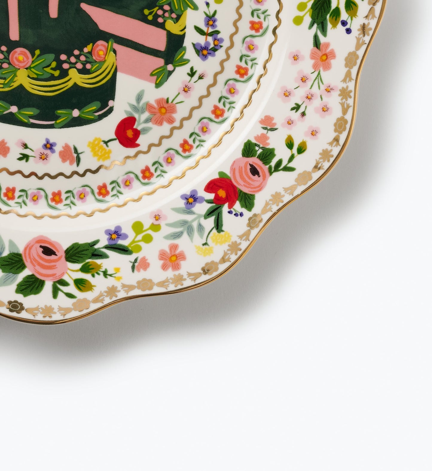Rifle Paper Co. “Floral Cake” Celebration Plate