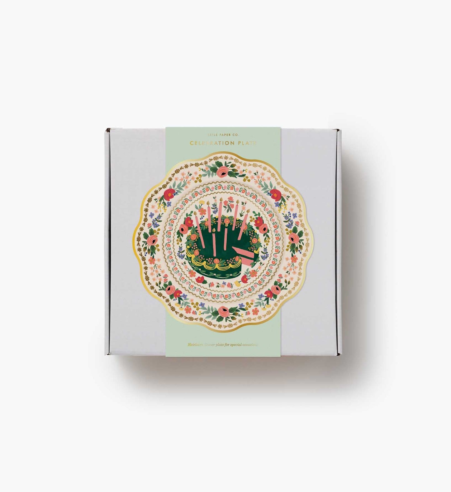 Rifle Paper Co. “Floral Cake” Celebration Plate