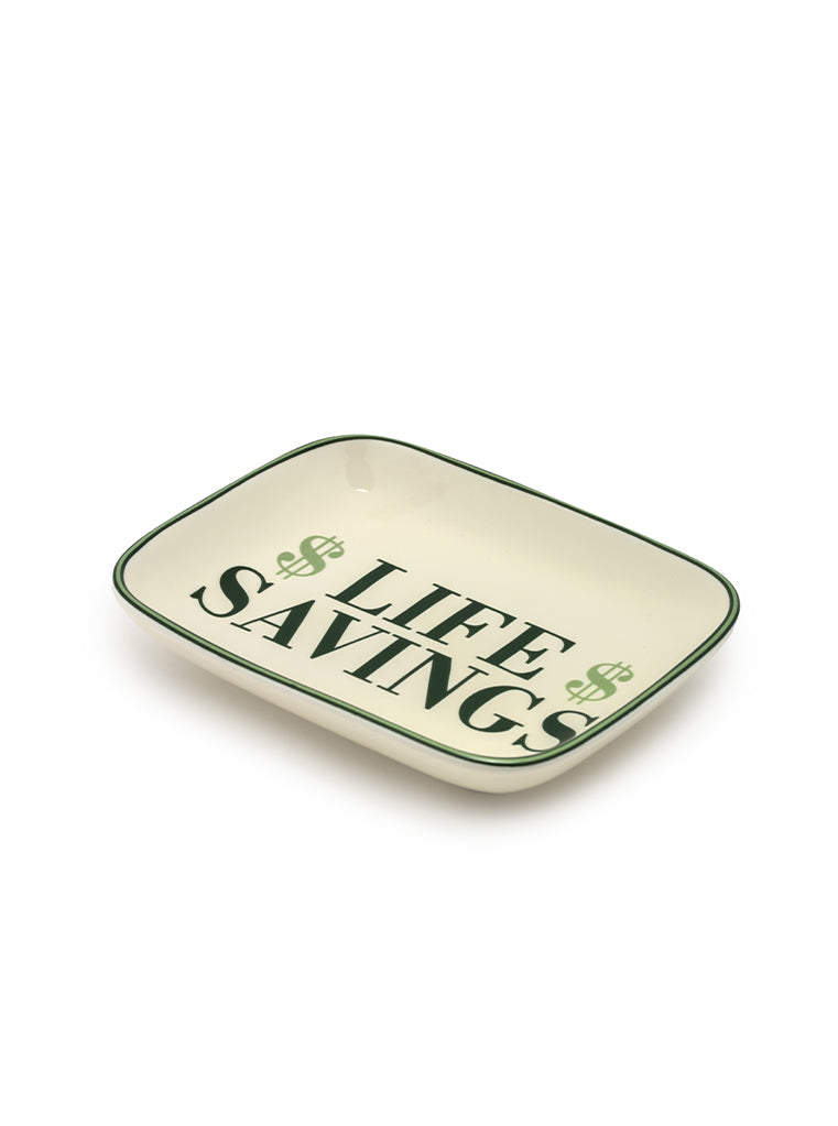 Living Royal Trinket Tray- Life Savings