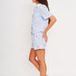 dRA “Ruby” Top - Blue Stripe