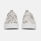 Ilse Jacobsen Tulip Flats Platform Loafer With Snakeskin - White
