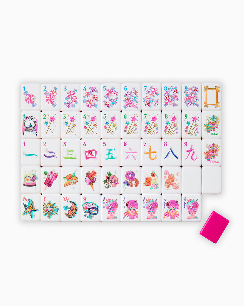 Oh My Mahjong Tiles-Glitterville