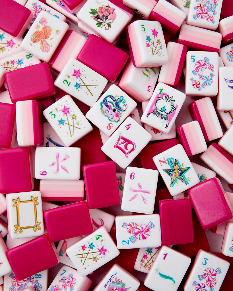 Oh My Mahjong Tiles-Glitterville
