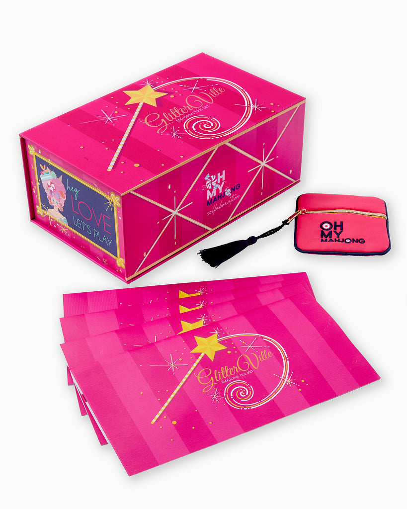 Oh My Mahjong Tiles-Glitterville
