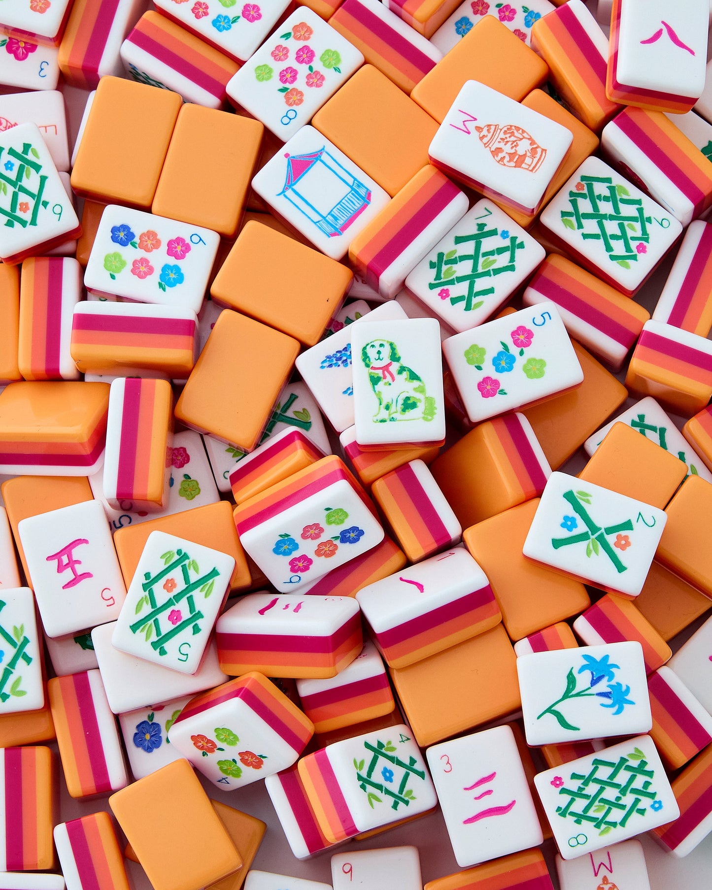 Oh My Mahjong Tiles-Sunset
