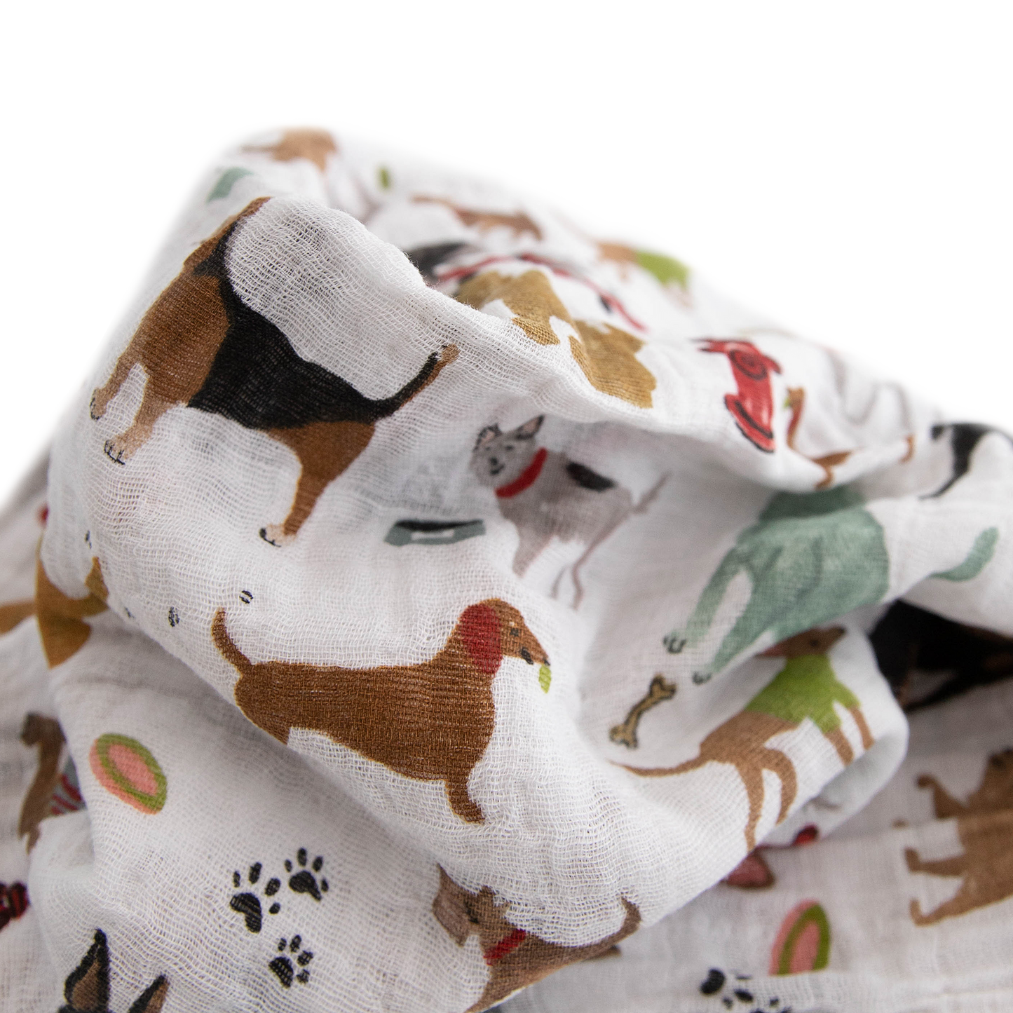 Little Unicorn Cotton Muslin Swaddle Blanket - Woof