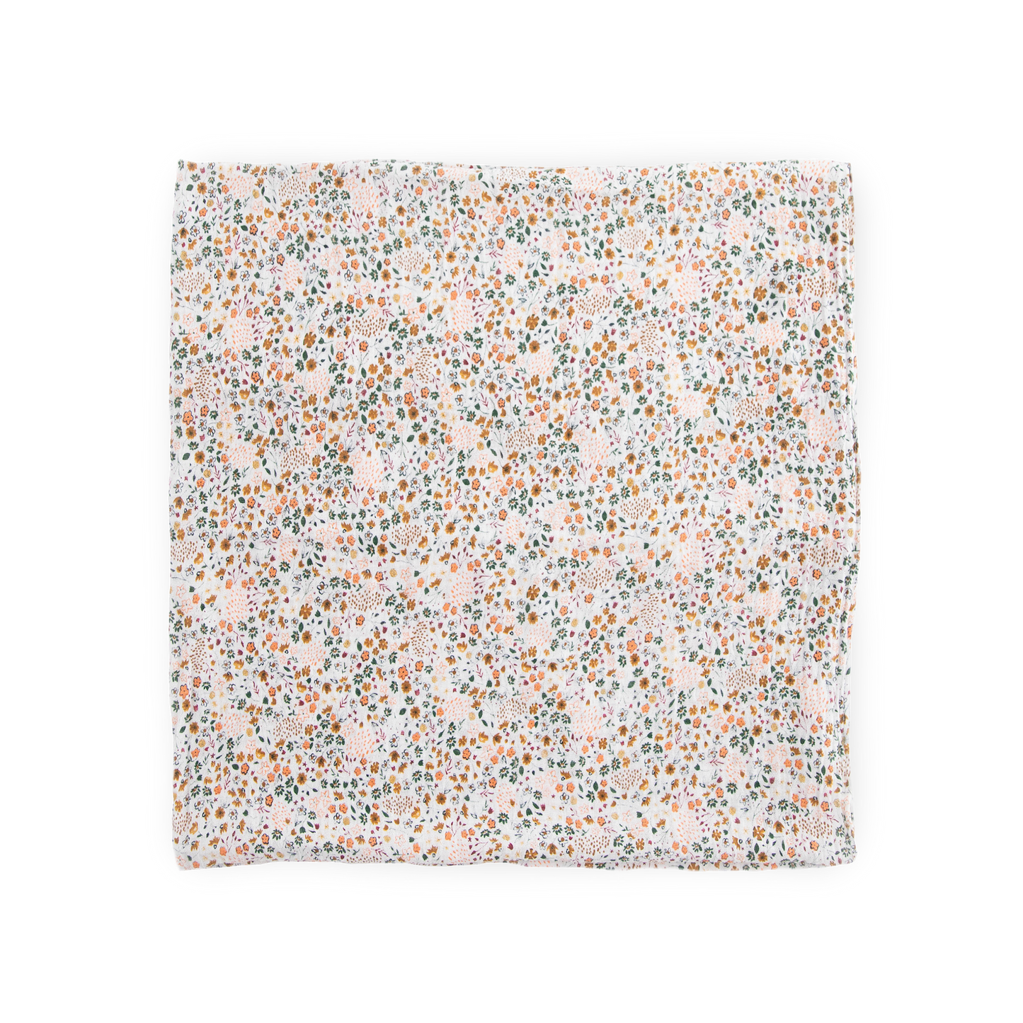 Little Unicorn Cotton Muslin Swaddle Blanket - Pressed Petals