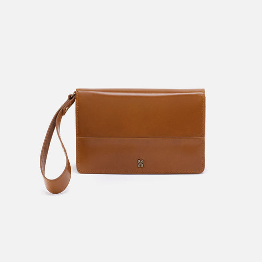 Hobo Bags “Jill” Wristlet-Truffle