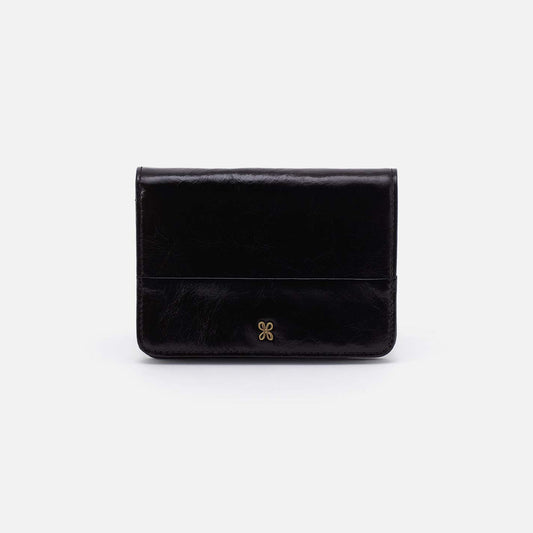 Hobo Bags "Jill" Bifold Wallet-Black