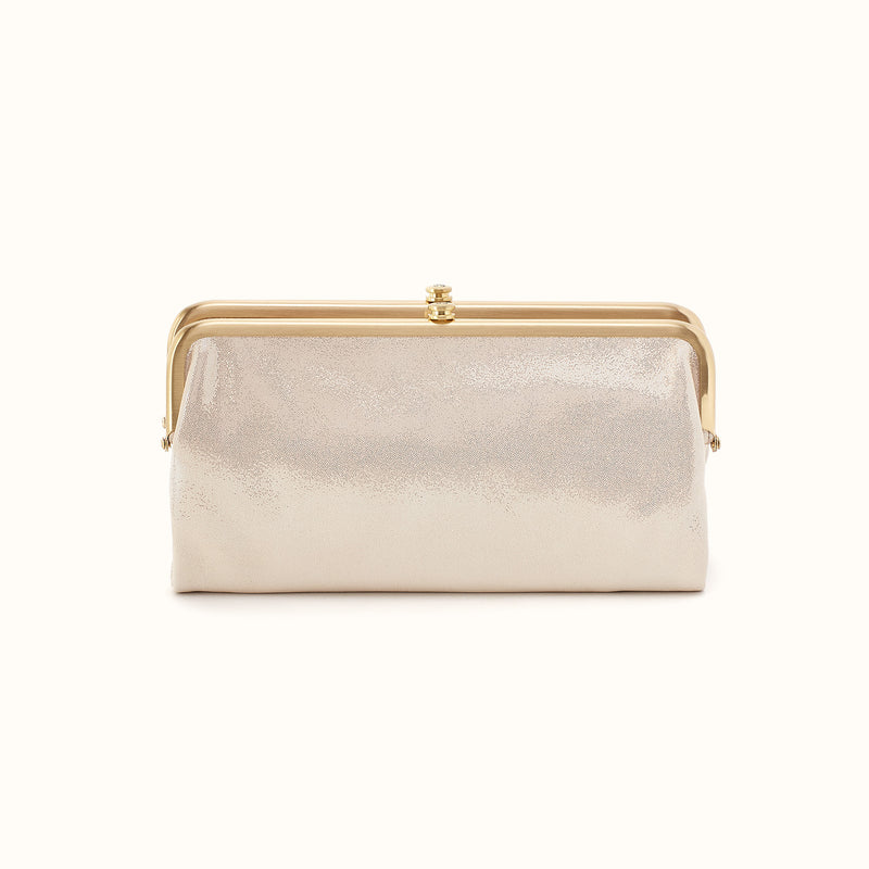 Hobo Bags “Lauren” Clutch Wallet - Sand Shimmer